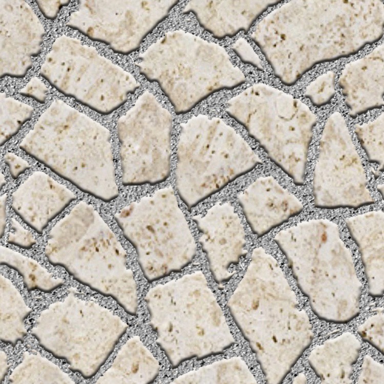 Textures   -   ARCHITECTURE   -   PAVING OUTDOOR   -   Flagstone  - Roman travertine paving flagstone texture seamless 05899 - HR Full resolution preview demo