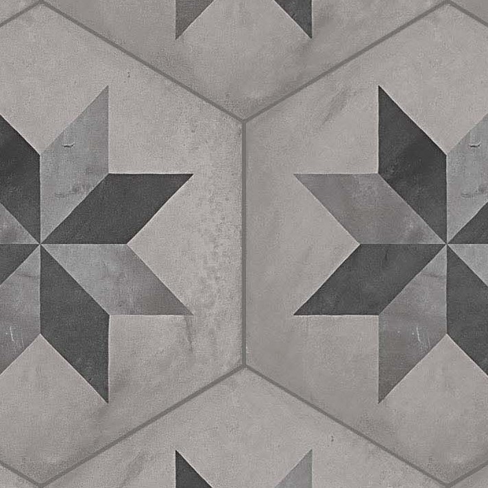 Textures   -   ARCHITECTURE   -   TILES INTERIOR   -   Hexagonal mixed  - Concrete hexagonal tile texture seamless 20293 - HR Full resolution preview demo