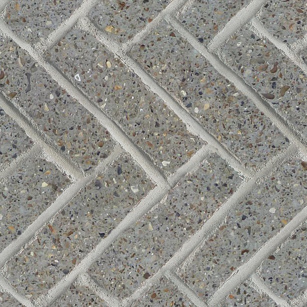 Herringbone Pattern Concrete