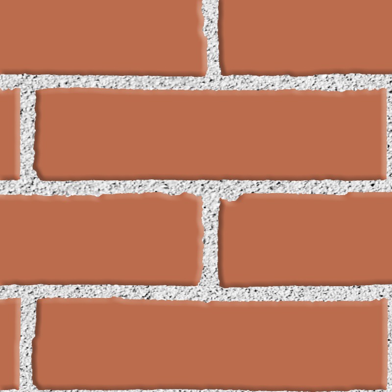 Textures   -   ARCHITECTURE   -   BRICKS   -   Facing Bricks   -   Smooth  - Facing smooth bricks texture seamless 00287 - HR Full resolution preview demo