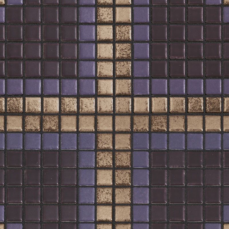 Textures   -   ARCHITECTURE   -   TILES INTERIOR   -   Mosaico   -   Classic format   -   Patterned  - Mosaico patterned tiles texture seamless 15063 - HR Full resolution preview demo