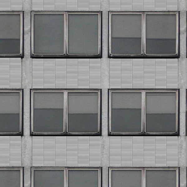 Texture Residential Building Seamless 00787