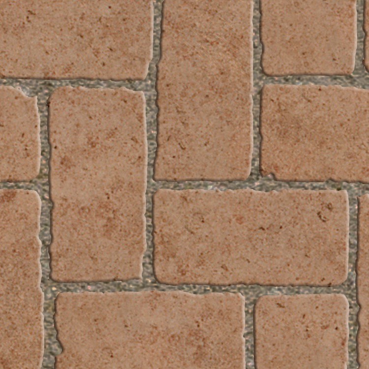 Textures   -   ARCHITECTURE   -   PAVING OUTDOOR   -   Terracotta   -   Herringbone  - Cotto paving herringbone outdoor texture seamless 06765 - HR Full resolution preview demo