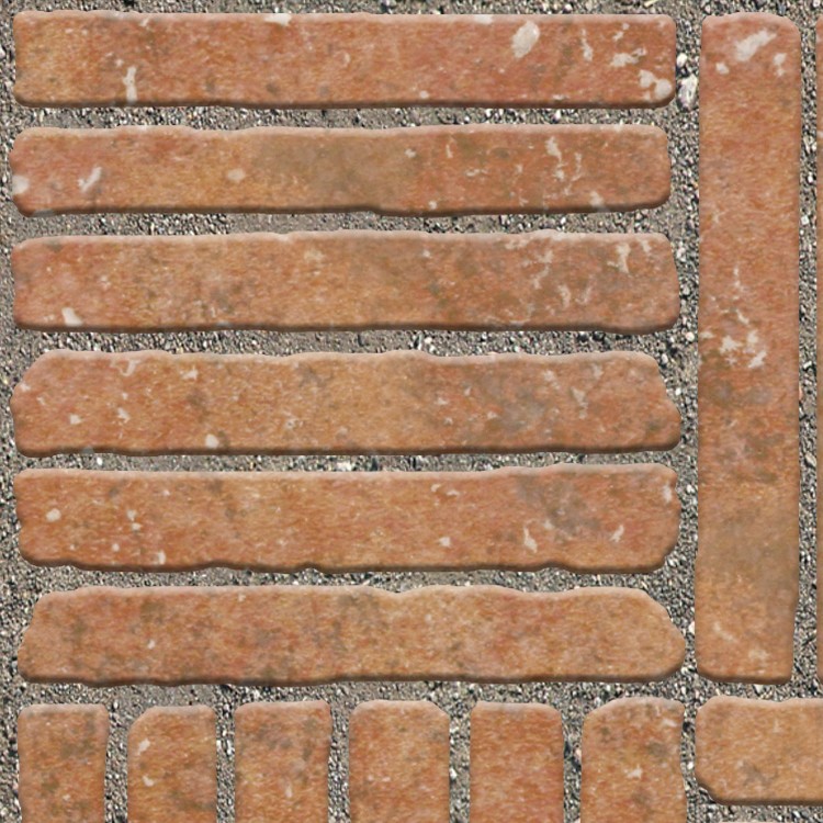 Textures   -   ARCHITECTURE   -   PAVING OUTDOOR   -   Terracotta   -   Blocks regular  - Cotto paving outdoor regular blocks texture seamless 06677 - HR Full resolution preview demo