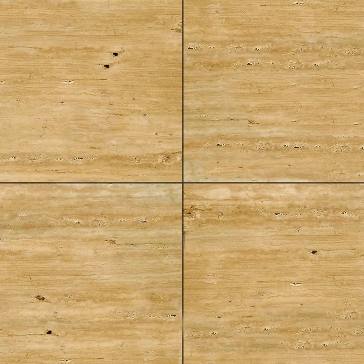 Textures   -   ARCHITECTURE   -   TILES INTERIOR   -   Marble tiles   -   Travertine  - Travertine floor tile texture seamless 14699 - HR Full resolution preview demo