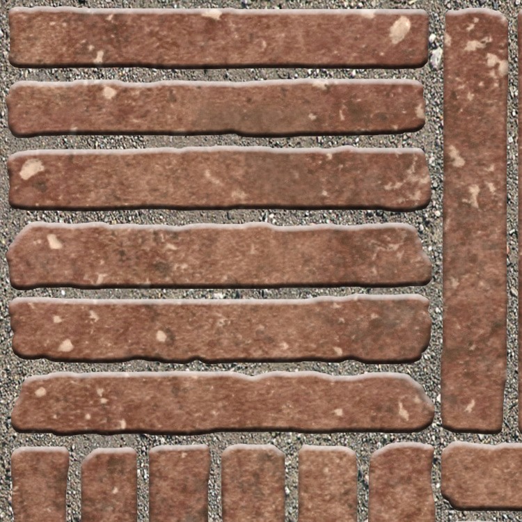 Textures   -   ARCHITECTURE   -   PAVING OUTDOOR   -   Terracotta   -   Blocks regular  - Cotto paving outdoor regular blocks texture seamless 06678 - HR Full resolution preview demo