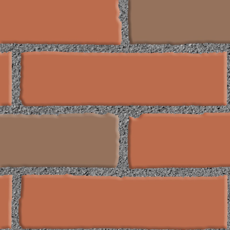 Textures   -   ARCHITECTURE   -   BRICKS   -   Facing Bricks   -   Smooth  - Facing smooth bricks texture seamless 00290 - HR Full resolution preview demo