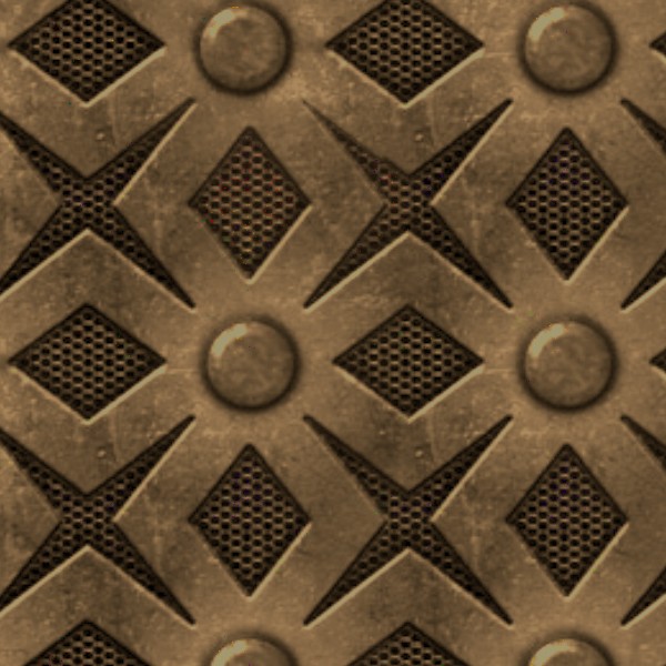 Textures   -   MATERIALS   -   METALS   -   Panels  - Bronze metal panel texture seamless 10432 - HR Full resolution preview demo
