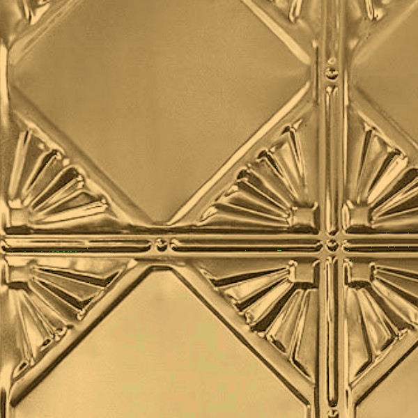 Textures   -   MATERIALS   -   METALS   -   Panels  - Gold metal panel texture seamless 10434 - HR Full resolution preview demo