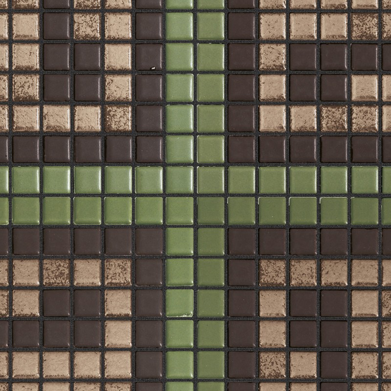 Textures   -   ARCHITECTURE   -   TILES INTERIOR   -   Mosaico   -   Classic format   -   Patterned  - Mosaico patterned tiles texture seamless 15070 - HR Full resolution preview demo