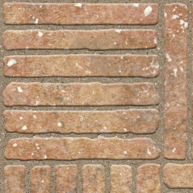 Textures   -   ARCHITECTURE   -   PAVING OUTDOOR   -   Terracotta   -   Blocks regular  - Cotto paving outdoor regular blocks texture seamless 06683 - HR Full resolution preview demo