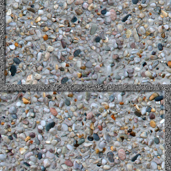 Textures   -   ARCHITECTURE   -   PAVING OUTDOOR   -   Washed gravel  - Washed gravel paving outdoor texture seamless 17894 - HR Full resolution preview demo