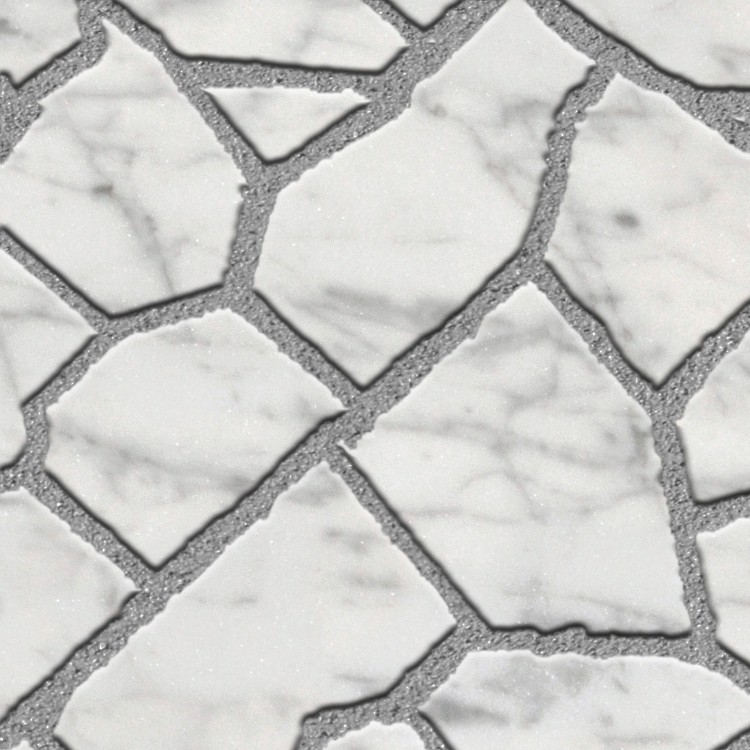 Textures   -   ARCHITECTURE   -   PAVING OUTDOOR   -   Flagstone  - Carrara marble paving flagstone texture seamless 05911 - HR Full resolution preview demo