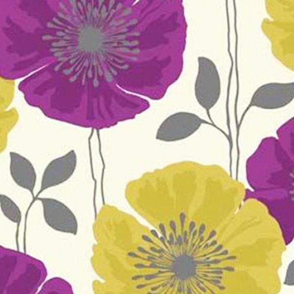 Textures   -   MATERIALS   -   WALLPAPER   -   Floral  - Floral wallpaper texture seamless 11027 - HR Full resolution preview demo