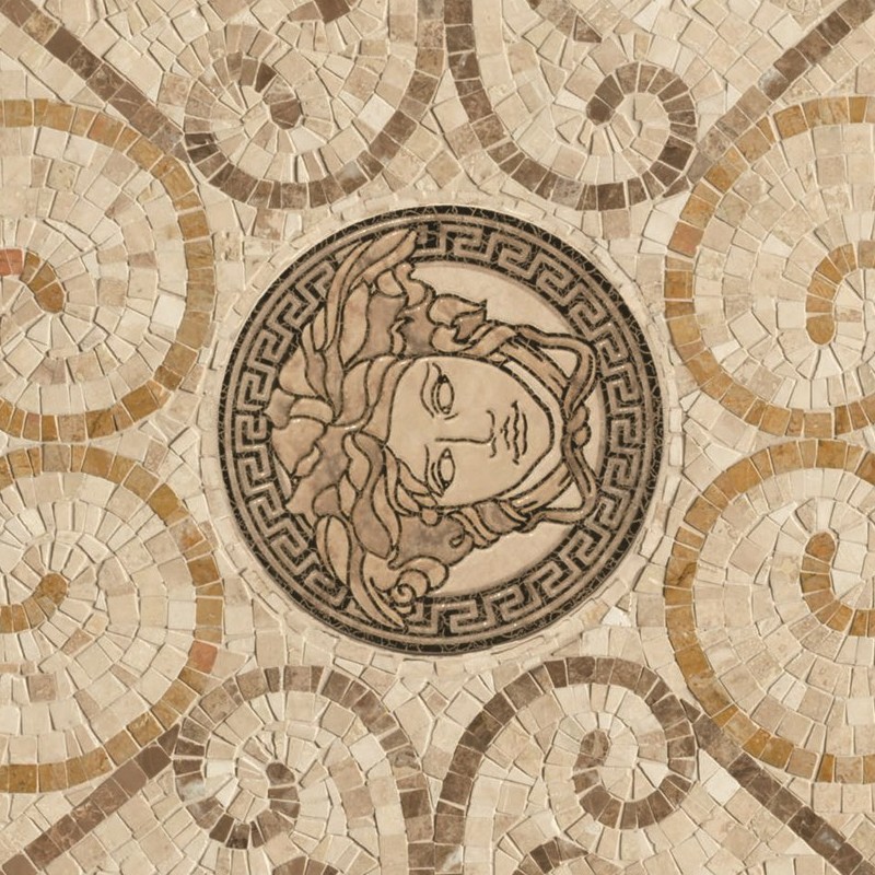 Textures   -   ARCHITECTURE   -   TILES INTERIOR   -   Ornate tiles   -   Ancient Rome  - Mosaic ancient rome floor tile texture seamless 16410 - HR Full resolution preview demo