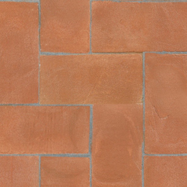 Textures   -   ARCHITECTURE   -   PAVING OUTDOOR   -   Terracotta   -   Herringbone  - Cotto paving herringbone outdoor texture seamless 06773 - HR Full resolution preview demo