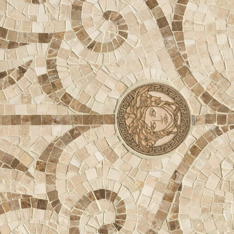 Textures   -   ARCHITECTURE   -   TILES INTERIOR   -   Ornate tiles   -   Ancient Rome  - Mosaic ancient rome floor tile texture seamless 16411 - HR Full resolution preview demo