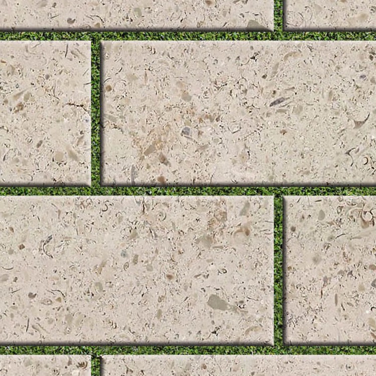 Textures   -   ARCHITECTURE   -   PAVING OUTDOOR   -   Parks Paving  - Travertine park paving texture seamless 18802 - HR Full resolution preview demo