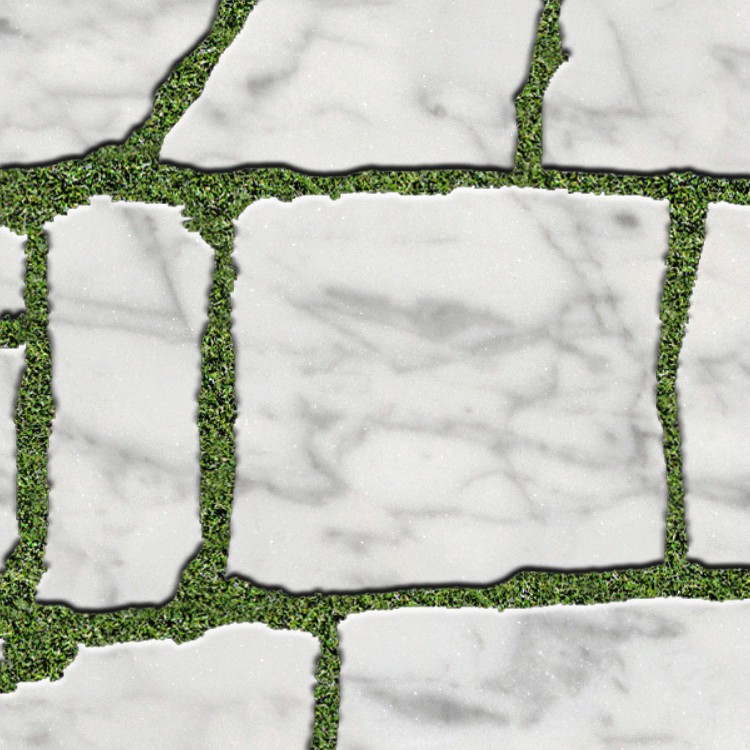 Textures   -   ARCHITECTURE   -   PAVING OUTDOOR   -   Flagstone  - Carrara marble paving flagstone texture seamless 05913 - HR Full resolution preview demo