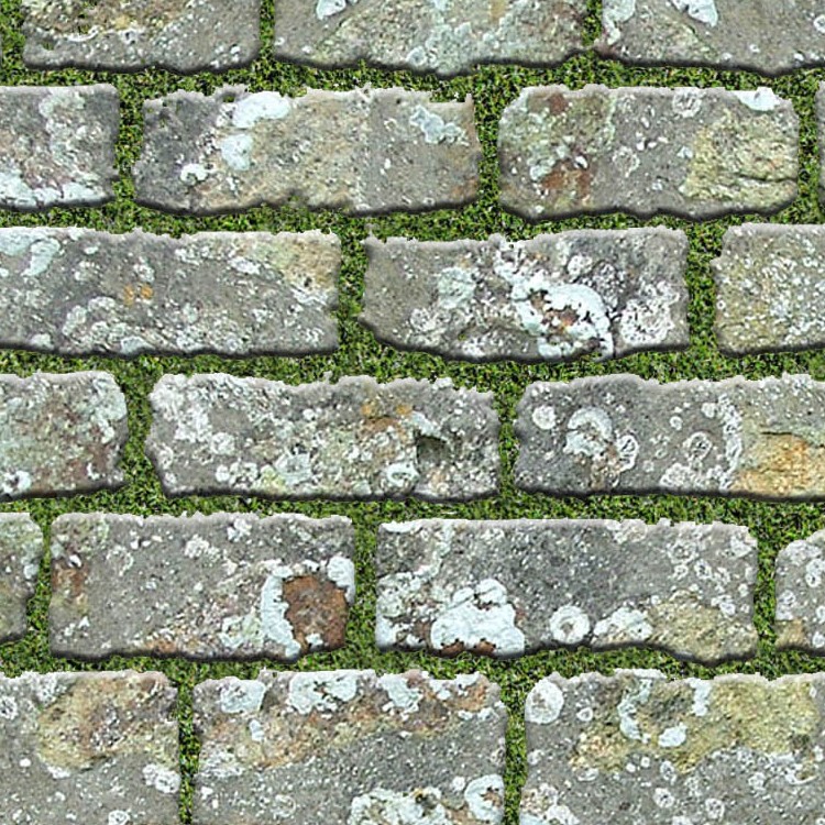Textures   -   ARCHITECTURE   -   PAVING OUTDOOR   -   Parks Paving  - Park damaged paving stone texture seamless 18803 - HR Full resolution preview demo