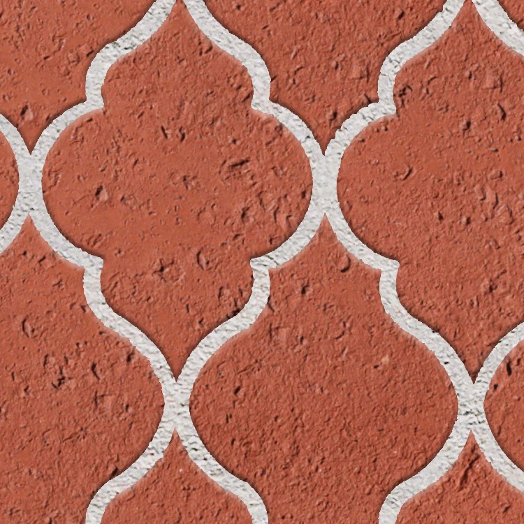 Textures   -   ARCHITECTURE   -   PAVING OUTDOOR   -   Terracotta   -   Blocks mixed  - Paving cotto mixed size texture seamless 06615 - HR Full resolution preview demo