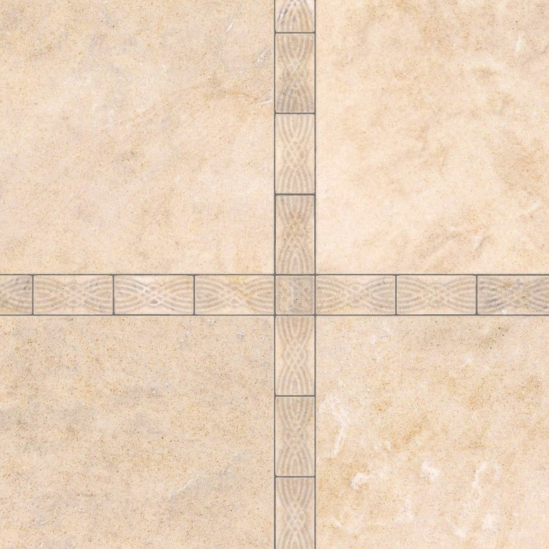 Textures   -   ARCHITECTURE   -   TILES INTERIOR   -   Marble tiles   -   Travertine  - Travertine floor tile texture seamless 14708 - HR Full resolution preview demo