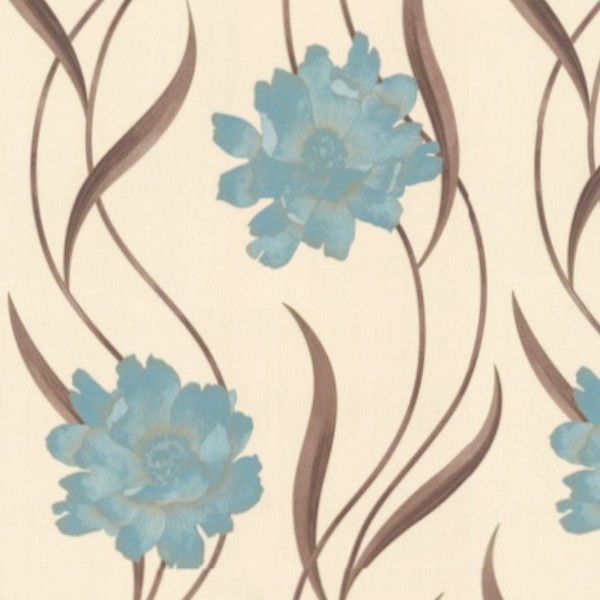 Textures   -   MATERIALS   -   WALLPAPER   -   Floral  - Floral wallpaper texture seamless 11030 - HR Full resolution preview demo