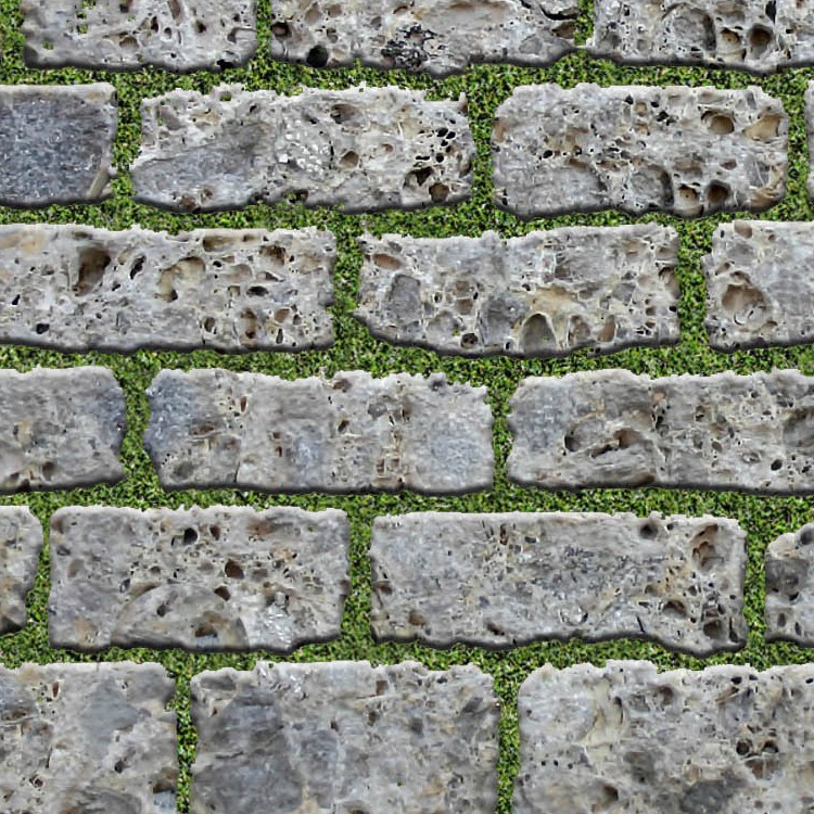 Textures   -   ARCHITECTURE   -   PAVING OUTDOOR   -   Parks Paving  - Park damaged paving stone texture seamless 18804 - HR Full resolution preview demo