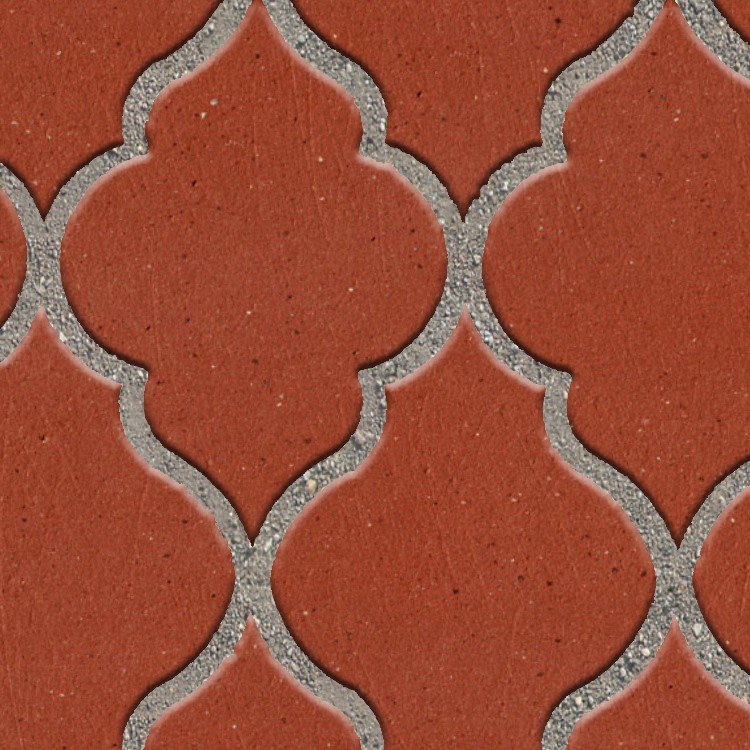 Textures   -   ARCHITECTURE   -   PAVING OUTDOOR   -   Terracotta   -   Blocks mixed  - Paving cotto mixed size texture seamless 06616 - HR Full resolution preview demo