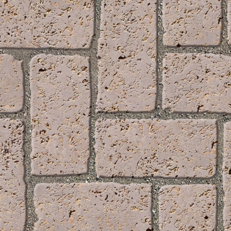 Textures   -   ARCHITECTURE   -   PAVING OUTDOOR   -   Pavers stone   -   Herringbone  - Stone paving outdoor herringbone texture seamless 06558 - HR Full resolution preview demo