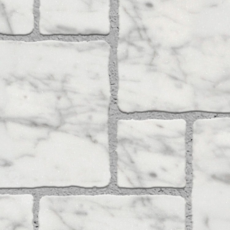 Textures   -   ARCHITECTURE   -   PAVING OUTDOOR   -   Marble  - Carrara marble paving outdoor texture seamless 17822 - HR Full resolution preview demo