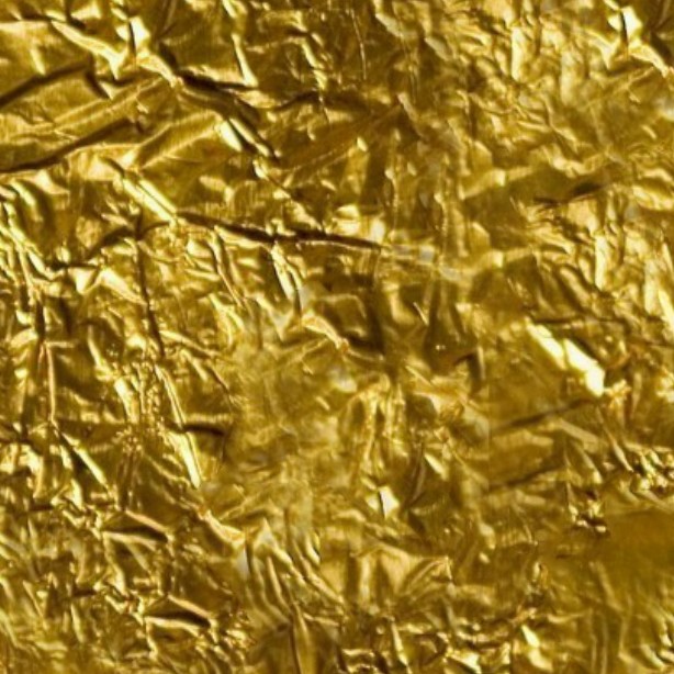 Textures   -   MATERIALS   -   METALS   -   Basic Metals  - Gold leaf metal texture seamless 09778 - HR Full resolution preview demo