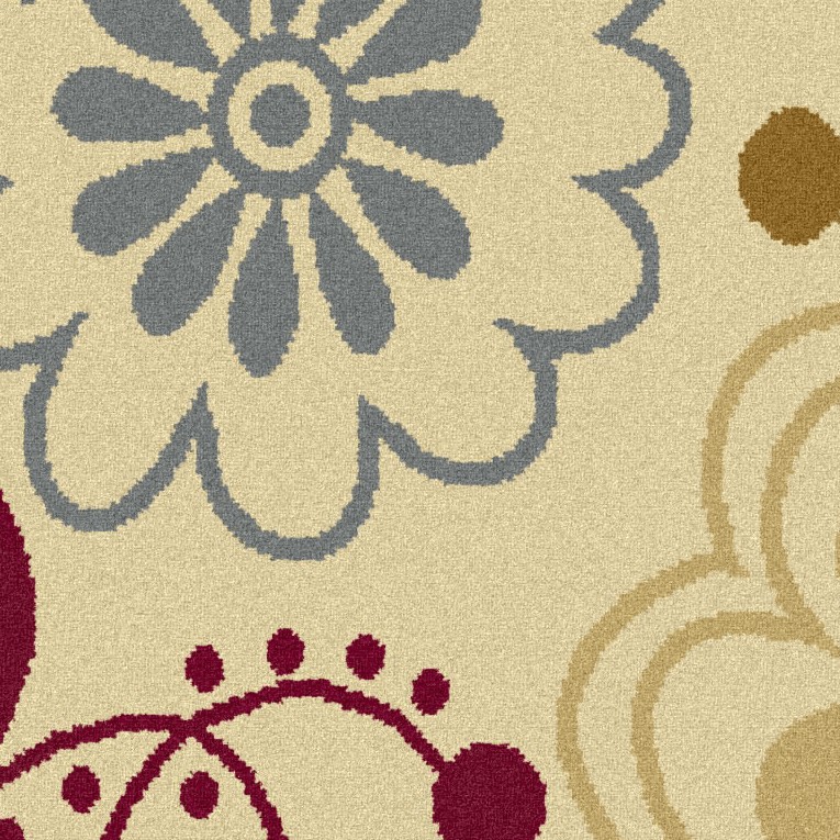Textures   -   MATERIALS   -   RUGS   -   Round rugs  - Patterned round rug texture 20003 - HR Full resolution preview demo