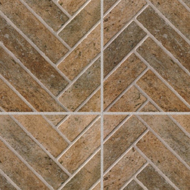 Textures   -   ARCHITECTURE   -   PAVING OUTDOOR   -   Terracotta   -   Herringbone  - Cotto paving herringbone outdoor texture seamless 06778 - HR Full resolution preview demo