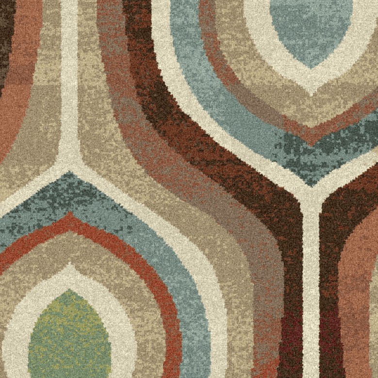 Textures   -   MATERIALS   -   RUGS   -   Round rugs  - Vintage patterned round rug texture 20004 - HR Full resolution preview demo