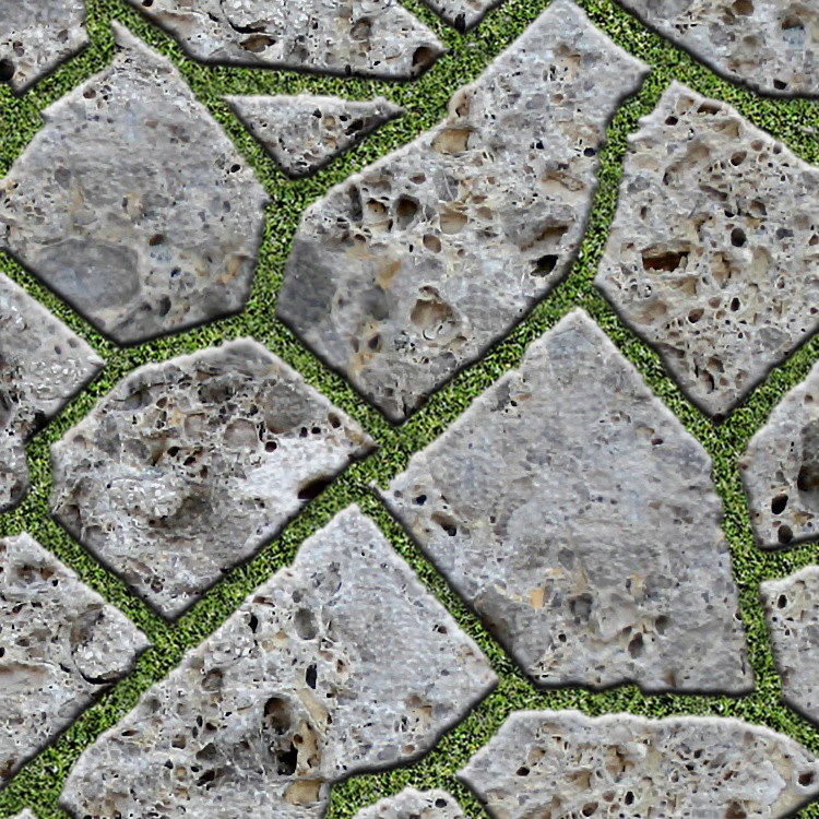 Textures   -   ARCHITECTURE   -   PAVING OUTDOOR   -   Flagstone  - Worked travertine paving flagstone texture seamless 05917 - HR Full resolution preview demo
