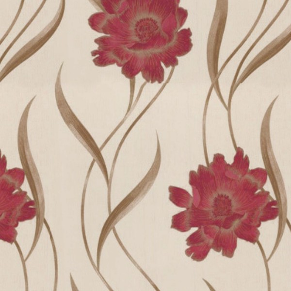 Textures   -   MATERIALS   -   WALLPAPER   -   Floral  - Floral wallpaper texture seamless 11034 - HR Full resolution preview demo