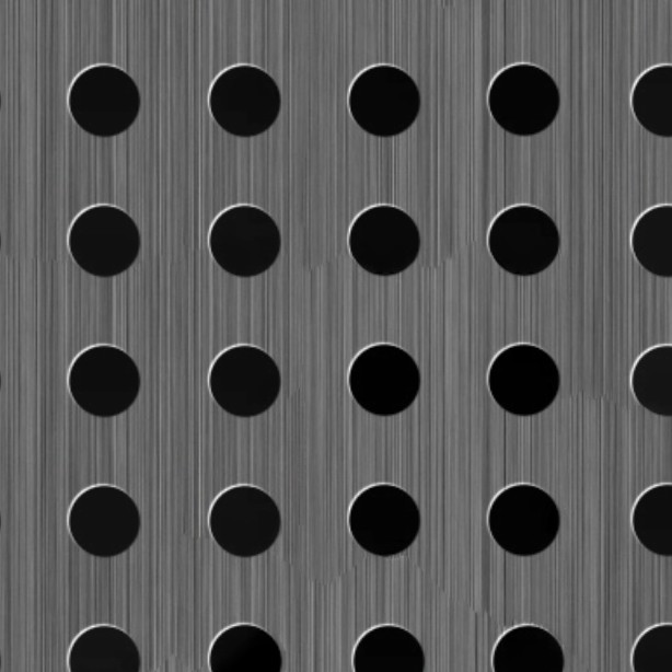 Textures   -   MATERIALS   -   METALS   -   Perforated  - Steel perforate metal texture seamless 10525 - HR Full resolution preview demo