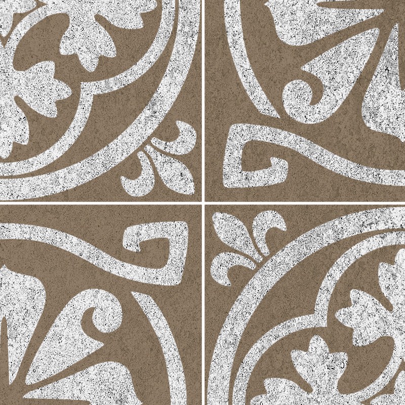 Textures   -   ARCHITECTURE   -   TILES INTERIOR   -   Cement - Encaustic   -   Victorian  - Victorian cement floor tile texture seamless 13707 - HR Full resolution preview demo
