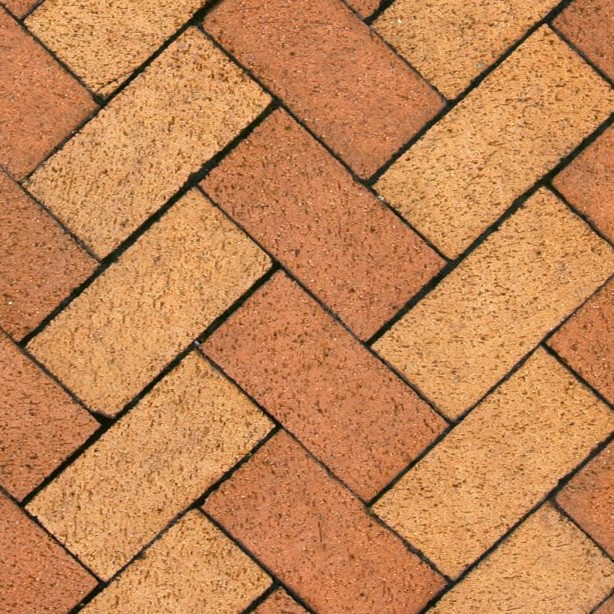 Textures   -   ARCHITECTURE   -   PAVING OUTDOOR   -   Terracotta   -   Herringbone  - Cotto paving herringbone outdoor texture seamless 16100 - HR Full resolution preview demo