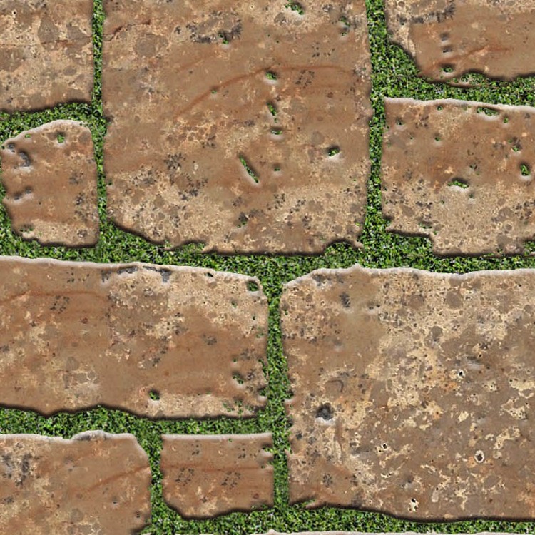 Textures   -   ARCHITECTURE   -   PAVING OUTDOOR   -   Parks Paving  - Park damaged terracotta paving texture seamless 18810 - HR Full resolution preview demo