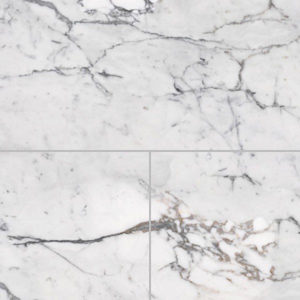 Textures   -   ARCHITECTURE   -   TILES INTERIOR   -   Marble tiles   -   White  - Calacatta white marble floor tile texture seamless 14858 - HR Full resolution preview demo