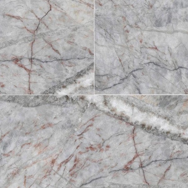 Textures   -   ARCHITECTURE   -   TILES INTERIOR   -   Marble tiles   -   Grey  - Peach blossom carnian gray marble floor texture seamless 19119 - HR Full resolution preview demo