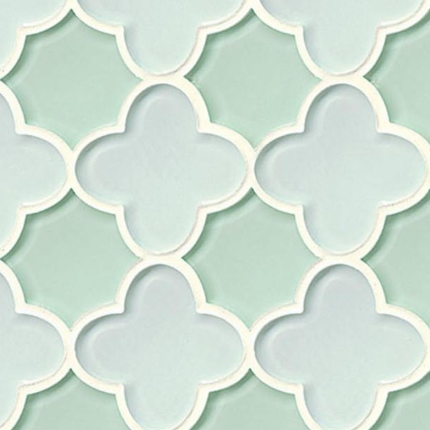 Textures   -   ARCHITECTURE   -   TILES INTERIOR   -   Ornate tiles   -   Geometric patterns  - Arabescque mosaic tile texture seamless 18917 - HR Full resolution preview demo