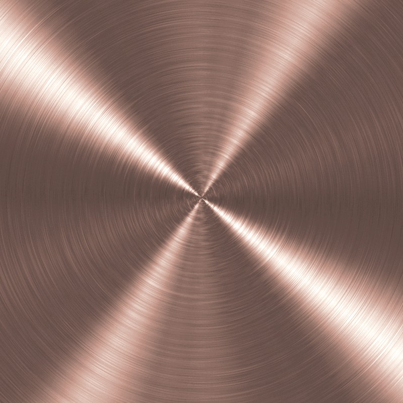 Textures   -   MATERIALS   -   METALS   -   Brushed metals  - Copper radial brushed metal texture 09863 - HR Full resolution preview demo