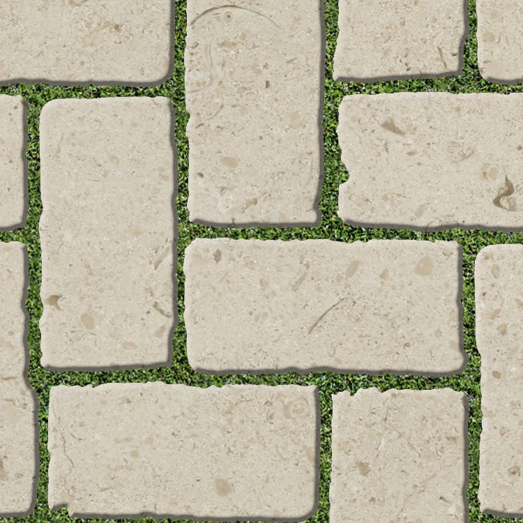 Textures   -   ARCHITECTURE   -   PAVING OUTDOOR   -   Parks Paving  - Limestone park paving texture seamless 18814 - HR Full resolution preview demo