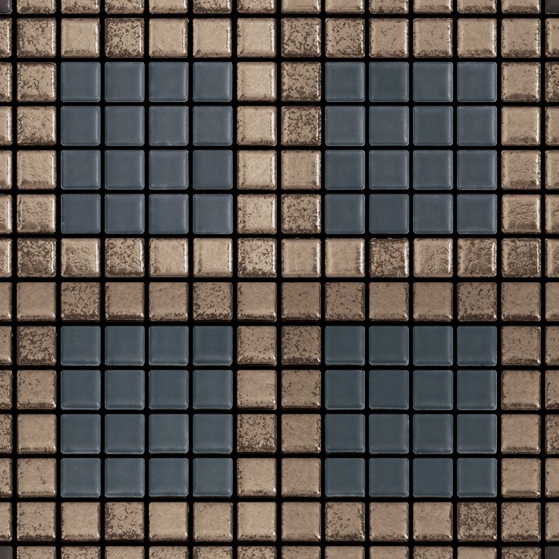 Textures   -   ARCHITECTURE   -   TILES INTERIOR   -   Mosaico   -   Classic format   -   Patterned  - Mosaico patterned tiles texture seamless 15085 - HR Full resolution preview demo
