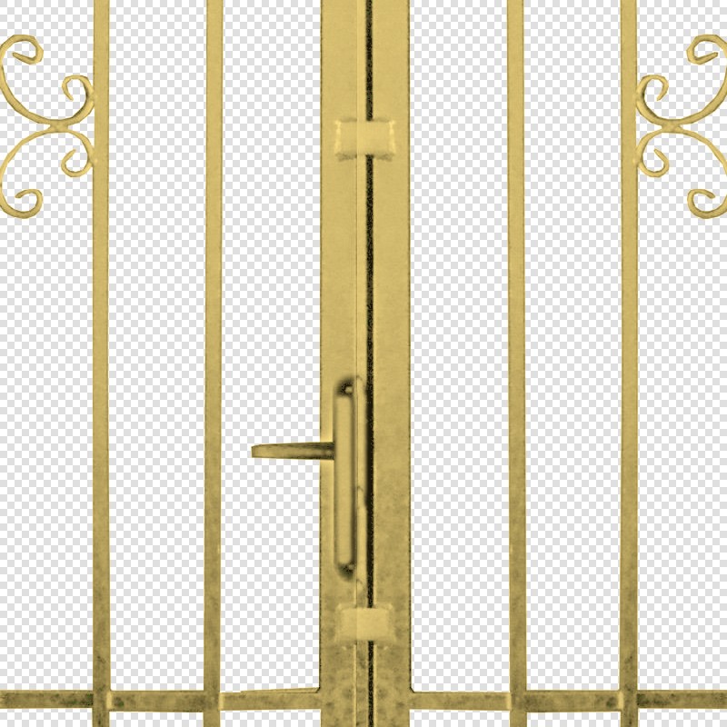 Textures   -   ARCHITECTURE   -   BUILDINGS   -   Gates  - Cut out gold entrance gate texture 18626 - HR Full resolution preview demo