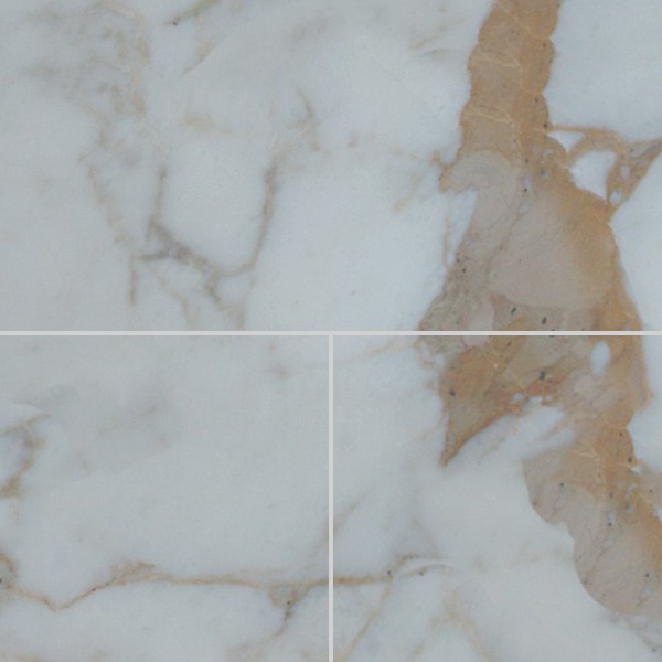 Textures   -   ARCHITECTURE   -   TILES INTERIOR   -   Marble tiles   -   White  - Calacatta white marble floor tile texture seamless 14864 - HR Full resolution preview demo