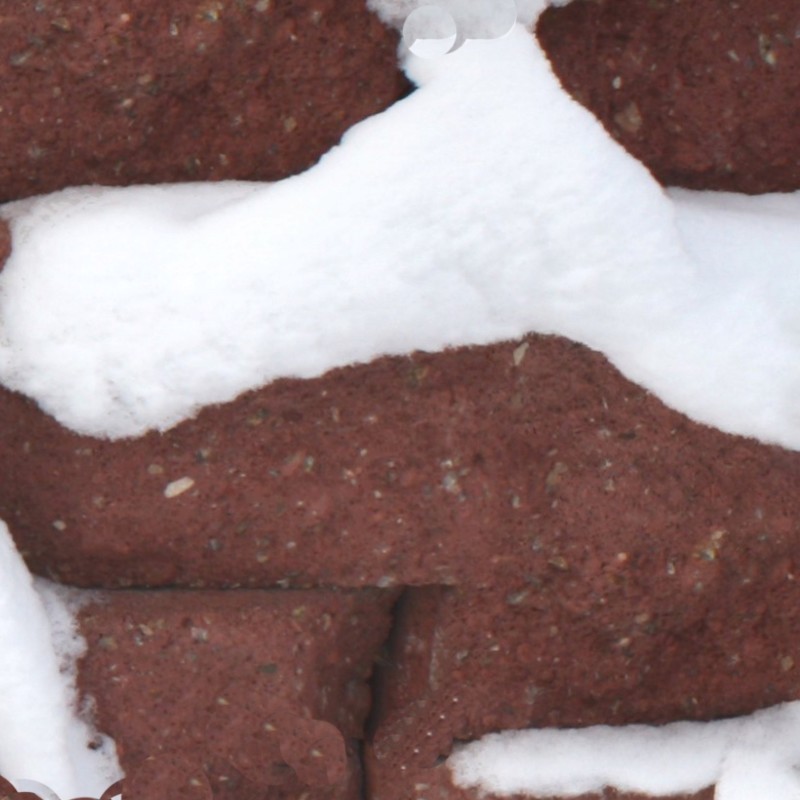 Textures   -   ARCHITECTURE   -   BRICKS   -   Special Bricks  - Snow bricks texture seamless 17105 - HR Full resolution preview demo